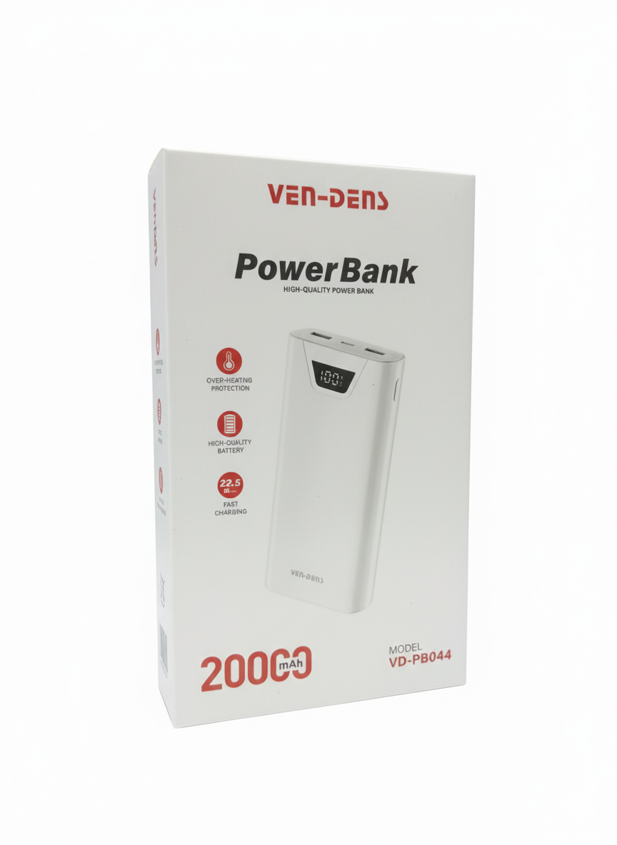 Power Bank 20000mAh Portable Charger - VEN-DENS