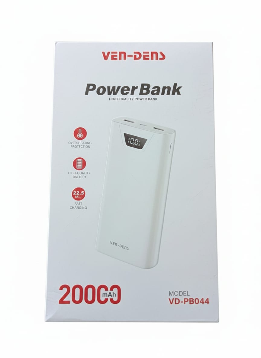Power Bank 20000mAh Portable Charger - VEN-DENS